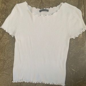 White Brandy Melville Short Sleeve